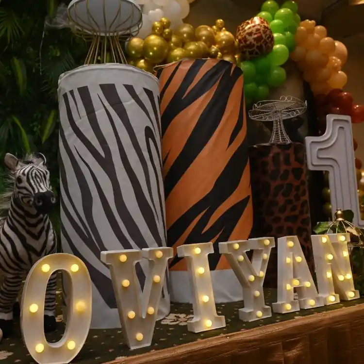 Book Jungle Safari Birthday Decor service in Bangalore